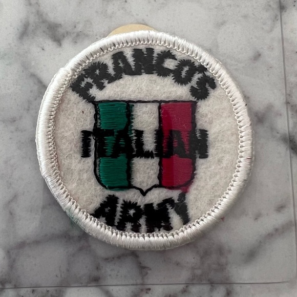 Pittsburgh Steelers Franco Harris Italian Army Patch - Picture 2 of 3